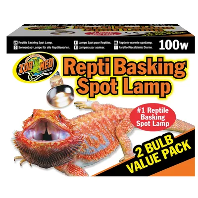 Image de Zoomed Repti Basking Spot Lamp 100W - Ampoule chauffante 2 pièces