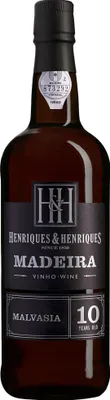 Produktbild von Henriques & Henriques Malvasia Aged 10 years 20% vol Madeira NV Madeira ( 1 x 0.75 L )