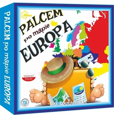 Produktbild von Gra Palcem po mapie - Europa