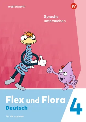Produktbild von Flex und Flora 4. Heft Sprache untersuchen (Druckschrift) Für die Ausleihe
