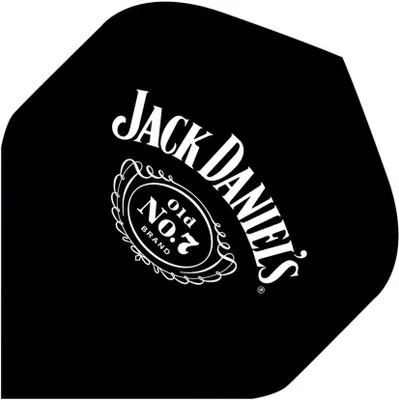 Produktbild von Mission Dart Flight Jack Daniels Cartouche Logo No.2 Standard 100 Micron F3164