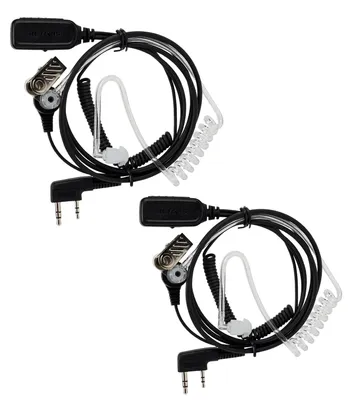 Productafbeelding van Oortelefoon VOX, Walkie Talkie met Spoelontwerp, Compatibel met RT24 RT27 RT622 RB618 UV5R 888S