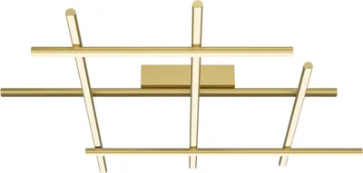 Imagen del producto de Lámpara de techo Maytoni, color dorado, tecnología LED, 50W, luz blanca cálida, 2250 lúmenes, grado de protección IP20