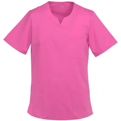Produktbild von Damen Kasack hotpink, Gr. M : M : hot pink : 50% Baumwolle 50% Polyester