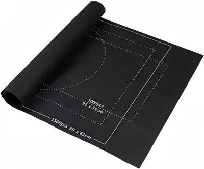 Produktbild von Puzzle Matte, Filz Roll-Up Matte für Puzzles bis 1500 Teile, Schwarz, für Zuhause und Reisen