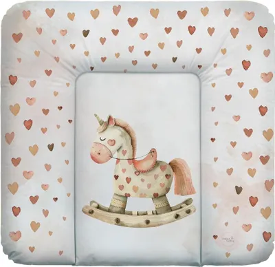 Obrázek produktu pro CEBA BABY Podložka přebalovací měkká střední (75x72) Basic Rocking Horse