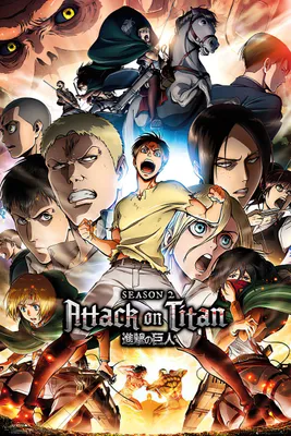 Produktbild von ATTACK ON TITAN - Poster S2 Key Art (91.5x61)
