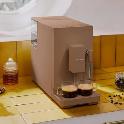 Produktbild von CREATE - THERA MATIC - Superautomatischer Kaffeevollautomat mit 20 bar, Mahlwerk und Dampfdüse