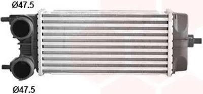 Produktbild von VAN WEZEL 18004688 Ladeluftkühler LLK für FORD ECOSPORT Turbo Intercooler