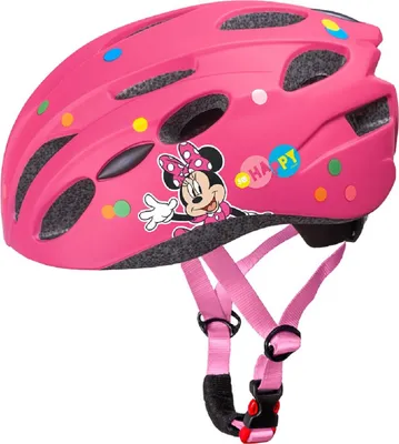 Produktbild von Disney Minnie Mouse Fahrradhelm für Mädchen Minnie, leicht, sicher, Größe M (52-56cm)