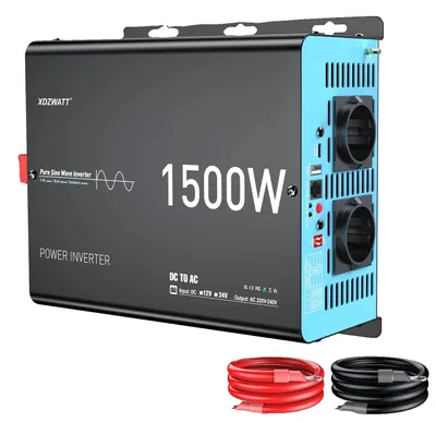 Productafbeelding van Omvormer, DC-naar-AC omzetting, hoge efficiëntie, 12V 1500W (3000W piek)