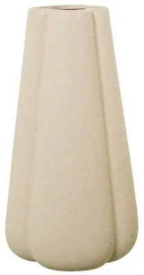 Vase mit Keramikformen, Roh-Look, 36 x 19 x 19 cm