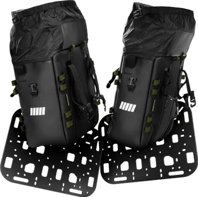 Immagine prodotto di Set di borse laterali SC-22 S + SC-32 M incl. 2 piastre di montaggio - SCHNORR