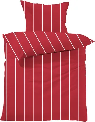 Produktbild von Bio-Bettwäscheset, 135 x 200 cm + 80 x 80 cm, Navy, 100% Baumwolle, GOTS-.