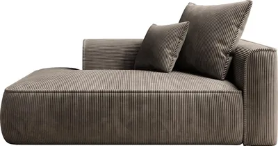 Zdjęcie produktu dla Recamiere - lewa strona - Sztruks - Taupe - PINETA