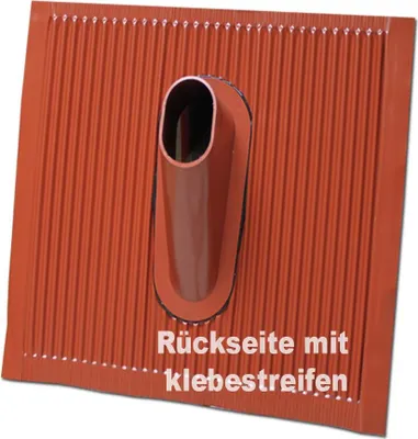 Produktbild von NABO DZR 01 Aludachziegel ziegelrot / 450x500 mm