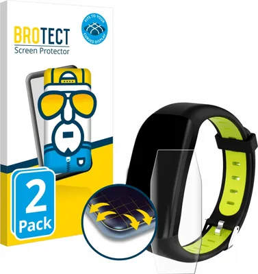Produktbild von 2x BROTECT Fullscreen Schutzfolie für Tipmant B07X1H7W5J Displayschutz Folie Fullcover Klar Transparent