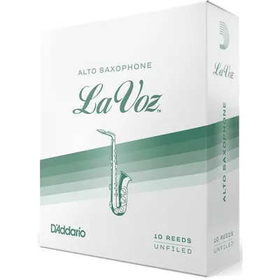 Produktbild von D\'Addario Woodwinds RJC10SF La Voz Soft Alto Saxophone Reeds (Pack of 10)