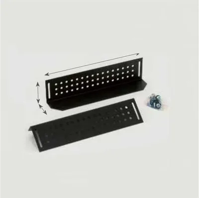 Obrázek produktu pro Pár černých kolejnic pro těžké zatížení pro skříň o šířce 700 mm, délka 480 mm
