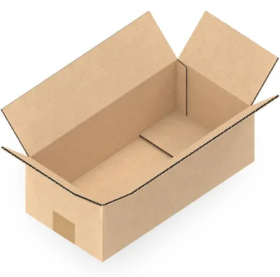 Produktbild von KK Verpackungen 500 Stück Versandkartons 594 x 294 x 188 mm Kartons 1-wellig, Faltkartons
