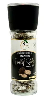 Produktbild von Trüffel Salz in hochwertige Mühle 80g