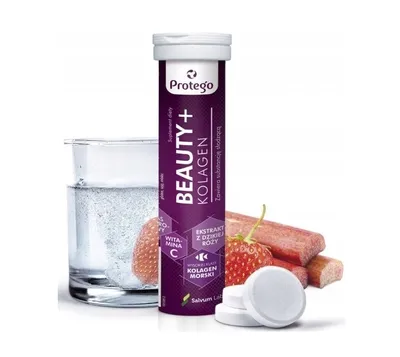 Obrázok produktu pre Protego Beauty + Kolagen, 20 tabletek musujących