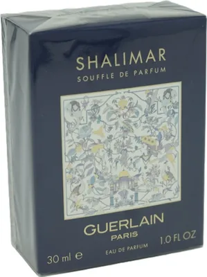 Obrázek produktu pro Guerlain Shalimar Souffle, Ženy, 30 ml, Nedoplnitelná lahvička, Sprej, Alcohol, Parfum (Fragrance), Aqua (Water), Limonene, Hexyl Cinnamal, Linalool, Ethylhexyl..., 1 kusů