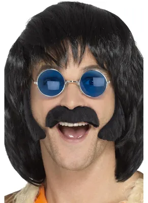 Immagine prodotto di Smiffys - Set di accessori per costume hippie SM3687 (taglia unica) (nero)
