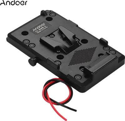 Obrázek produktu pro Andoer Back Pack Plate Adapter s D-Tap výstupem pro Sony V-Mount V-Lock Battery External pro DSLR fotoaparáty Videokamery Světlo Video
