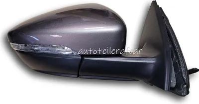 Produktbild von Außenspiegel Spiegel rechts elektrisch für Für VW PASSAT B7 2010 - 15 braun LA8X