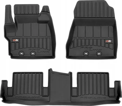 Produktbild von TOYOTA IQ 2008-2016 Gummimatten und Fußmatten 3D Mulde