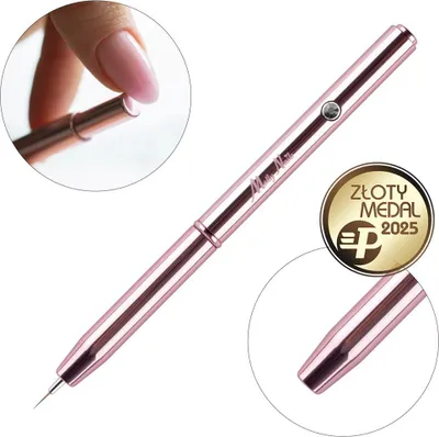Image de Molly Nails 5 mm n° 5 Liner automatique Mini Pro Art Pinceau à ongles en or rose