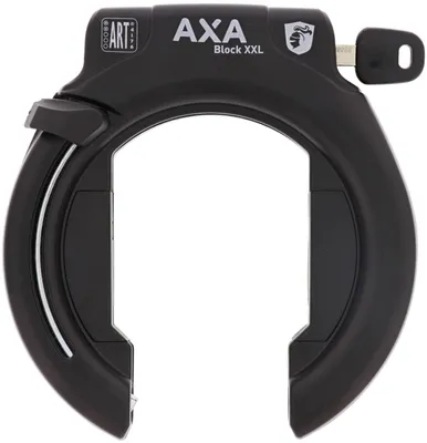 Produktbild von Axa Block Xxl Naz Fahrradschloss Für Den Rahmen Durchsichtig  Durchsichtig One Size