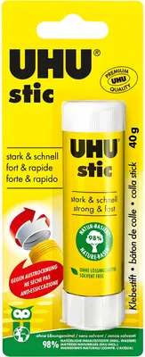Produktbild von UHU Stic Klebestift 40g Klebestift stark Büro Schule Basteln