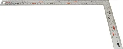 Obrázek produktu pro Shinwa -  přesný nerezový plochý úhelník 300 mm