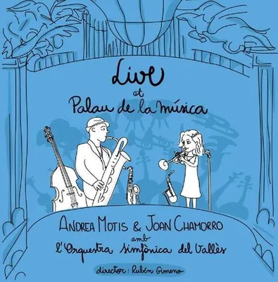 Produktbild von MOTIS ANDREA / JOAN CHAMORRO - Live At Palau De La Musica (180g)