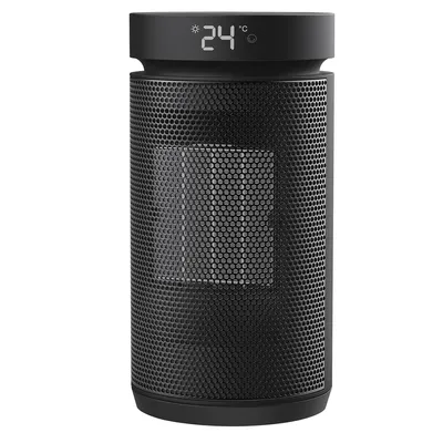 Produktbild von Heizlüfter, 2000 W, PTC-Heizlüfter, Energiesparend, Breeze-Modus, Thermostat, 24-Stunden-Timer, Fernbedienung, Tragbar und Leise
