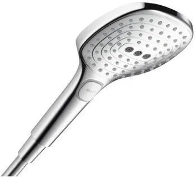 Produktbild von Hansgrohe Raindance-Select E-120-3jet-Handbrause Nr. 26520000 verchromt