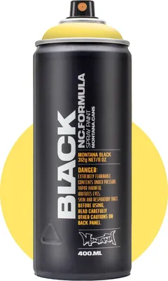Obrázok produktu pre Montana Cans Black Farba v spreji 1010 Easter Yellow 400 ml 1 ks