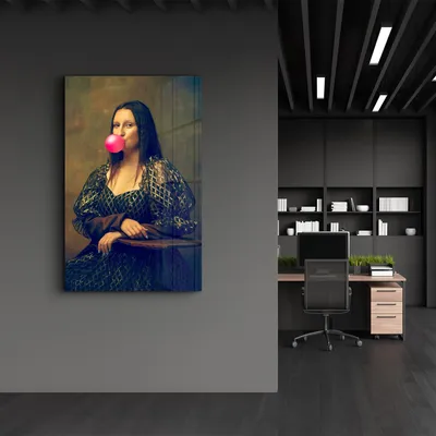 Produktbild von Wallity, CAM-1089 - 35 x 55, Dekorative Malerei aus gehärtetem Glas, Mehrfarbig, 100 % gehärtetes Glas, 35 x 55 cm