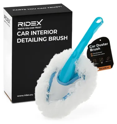 Produktbild von RIDEX Bürste für Autoinnenraum 7481A0013 Mikrofaser PP (Polypropylen)