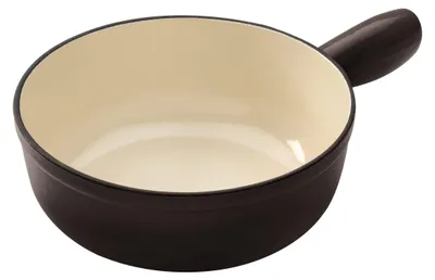 Immagine prodotto di Caquelon induzione in ghisa nera 20 cm