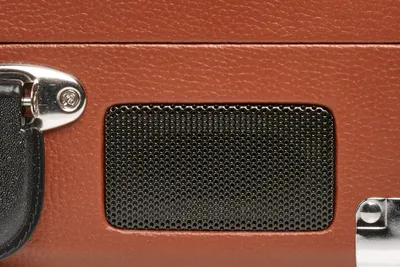 Produktbild von USB-Plattenspieler Tragbar Schallplattenspieler Rot/Braun