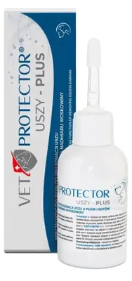 Immagine prodotto di Protettore per orecchie JM SANTE Uszy Plus - soluzione per orecchie per cani e gatti – 50 ml