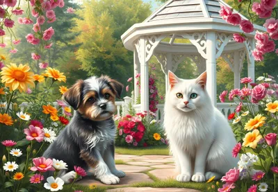 Zdjęcie produktu dla Bluebird Puzzle – Tierpuzzle: Przyjaciele w ogrodzie – 1000 elementów