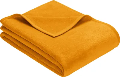Produktbild von Erwin Müller Wohndecke Triest" gelbgold 150x200 cm"