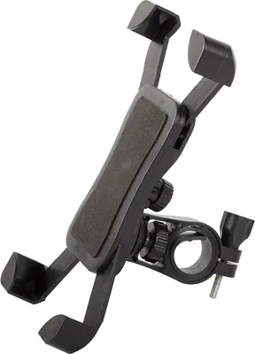 Image de Verk 14503 Support de téléphone portable pour guidon noir