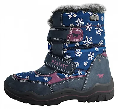 Productafbeelding van Mustang  Kinderschuhe Mädchen Winterstiefel Blau Freizeit