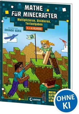 Immagine prodotto di Mathe für Minecrafter - Mein extrastarkes Übungsbuch