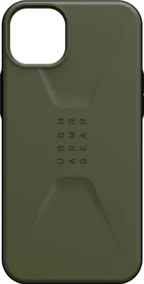 Produktbild von Urban Armor Gear Civilian, Cover, Apple, iPhone 14 Plus, 17 cm (6.7"), Olive